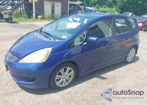 2009 Honda Fit Sport from USA, damaged, VIN JHMGE88459S034375